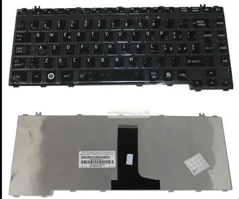 Keyboard For Toshiba Equium A200 A210 A300d L300 U300 Satellite Pro