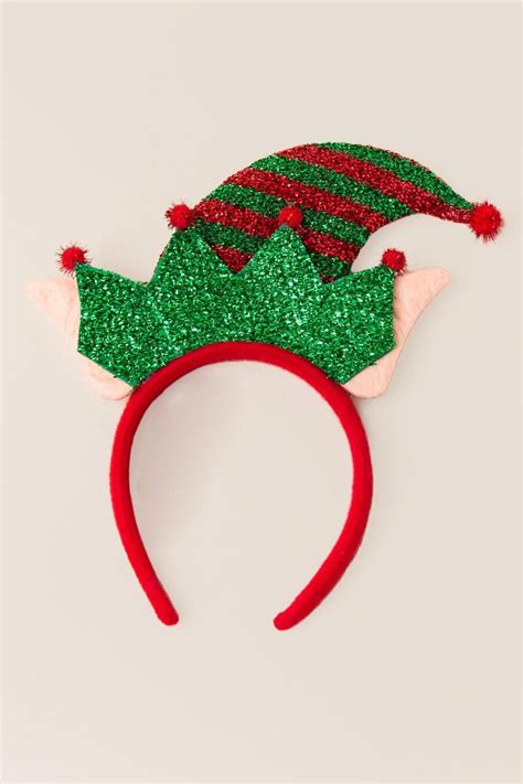 Erna Elf Ear Headband Christmas Crafts Christmas Bows Christmas