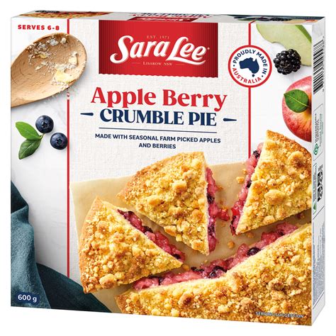 Apple Berry Crumble Pie Sara Lee
