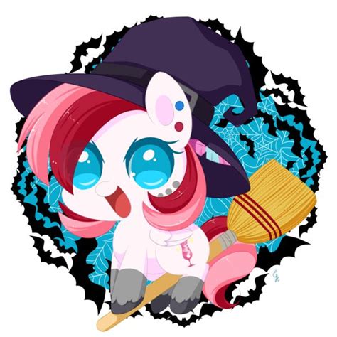 Chibi Pony Witch Rouge Swirl By Exceru On