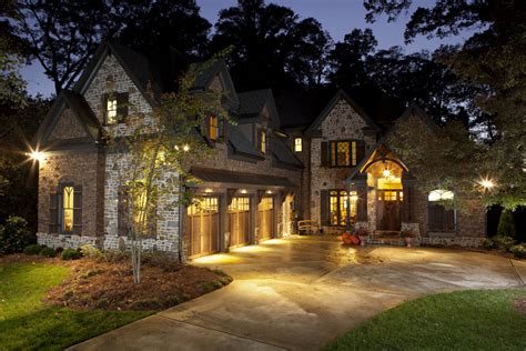 The dernehl company, based in atlanta, georgia, has nearly half a century of expertise in building luxury estates, mansions, mega homes, and quality custom construction. Buckhead Custom Home - Rustic - Exterior - Atlanta - by ...