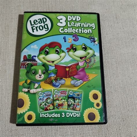 Leapfrog 3 Dvd Learning Collection Babies And Kids Infant Playtime On
