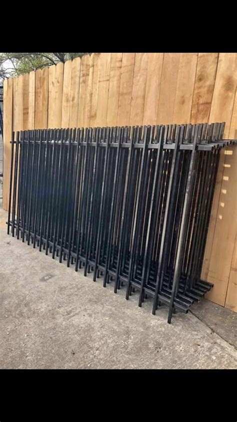 Iron Fence Panels 4x8 Powder Coated For Sale In Houston Tx Offerup