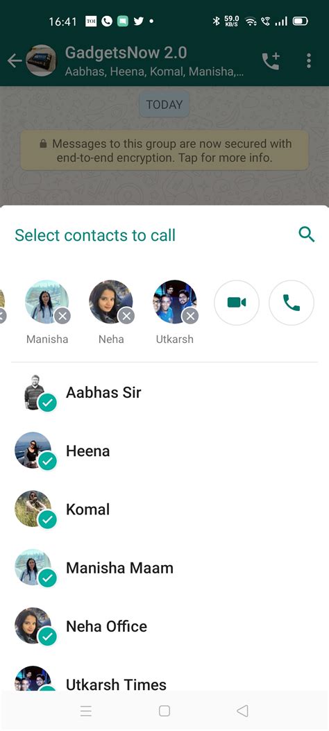 Whatsap Video Call With 8 People How To Make Whatsapp Call With Up To