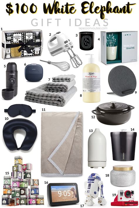 We did not find results for: 25+ Practical & Meaningful $100 White Elephant Gift Ideas ...