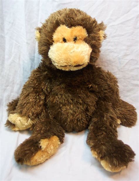Ty Classic Soft Floppy Brown Monkey 16 Plush Stuffed Animal Toy 2003