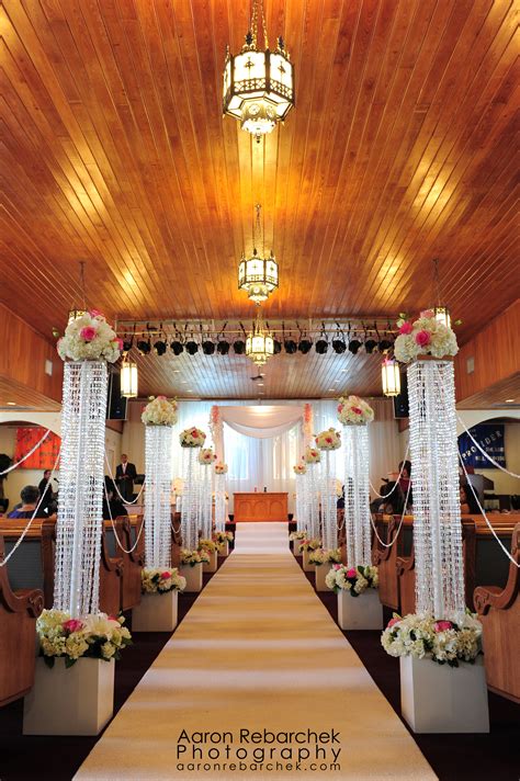 Church Wedding Aisle Designed By Celebrations In Grand