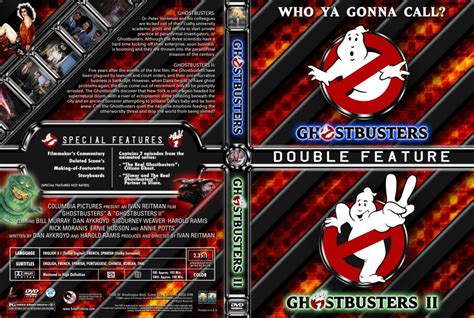 ghostbusters collection movie dvd custom covers 2296ghostbusters collection dvd covers