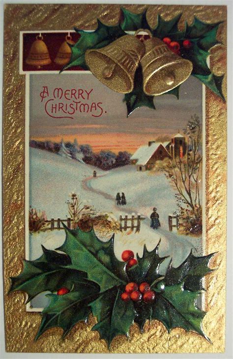 Vintage Christmas Postcard Dave Flickr