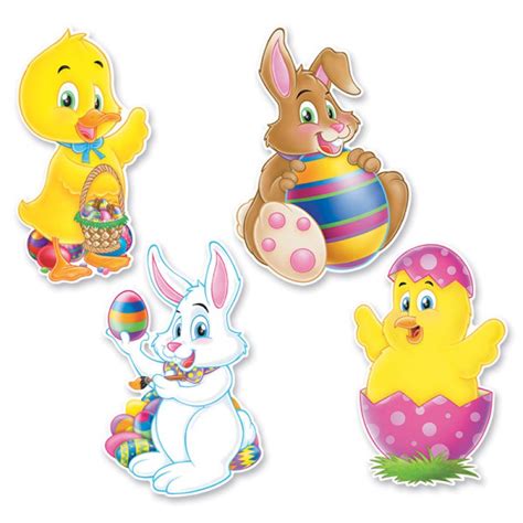 Cutouts Easter Assorted Designs Amscan Asia Pacific