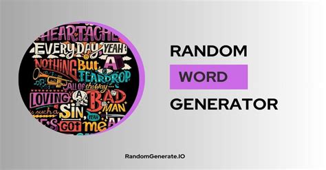 Random Word Generator Pick A Random Word
