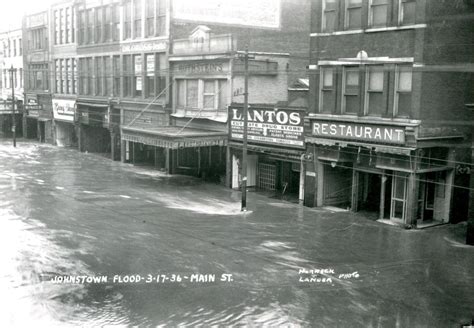 Photo Gallery 17 Feet Deep Johnstowns 1936 Flood Claimed 25 Lives