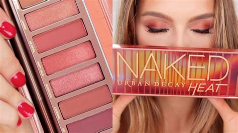 Urban Decay Naked Heat Eyeshadow Palette Review Swatches YouTube