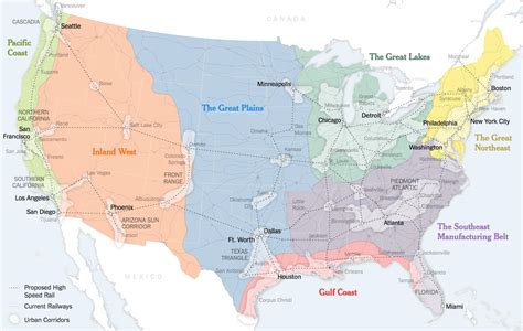 A New Map For United States Of America Vivid Maps