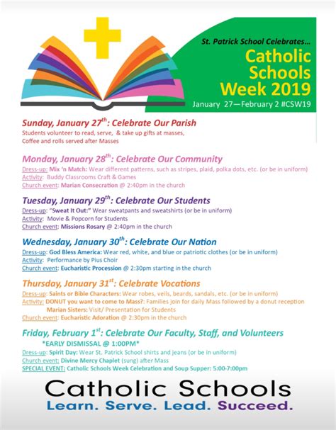 Catholic Schools Week St Patricks Catholic School