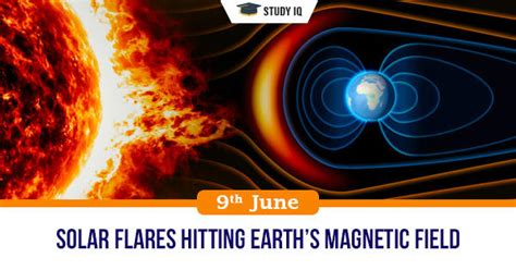 Daily Gk Solar Flares Hitting Earths Magnetic Field