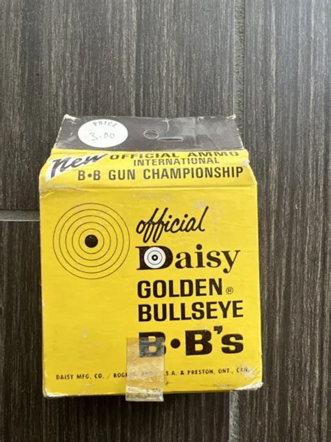 Daisy Golden Bullseye Bbs Official Ammo International Bb Gun