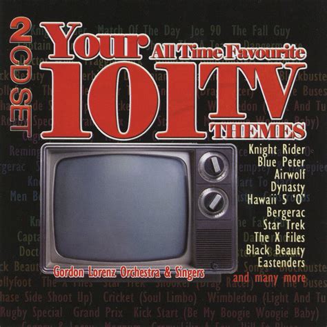 101 All Time Favourite Tv Themes 2 Cd Musik