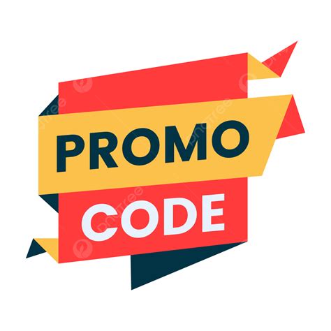 Promo Code Banner Label Clipart Vector Promo Code Clipart Transparent