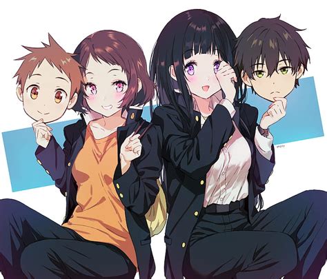 3840x1080px Free Download Hd Wallpaper Hyouka Anime Girls Anime