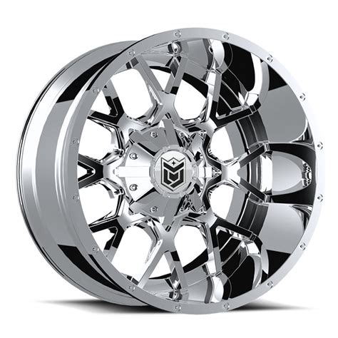 Dropstars 645c 20x10 6x1356x1397 19et Chrome Plated Wheel