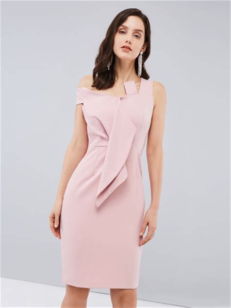 Elegant Sleeveless Bodycon Pink Dress Wholesale7 Blog Latest Fashion News And Trends