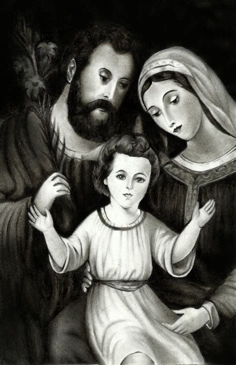 Jesus Maria Y JosÉ A Lapiz Por Andre024 Dibujando