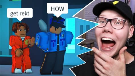 Reacting To Roblox Jailbreak Funny Moments Videos And Memes Youtube