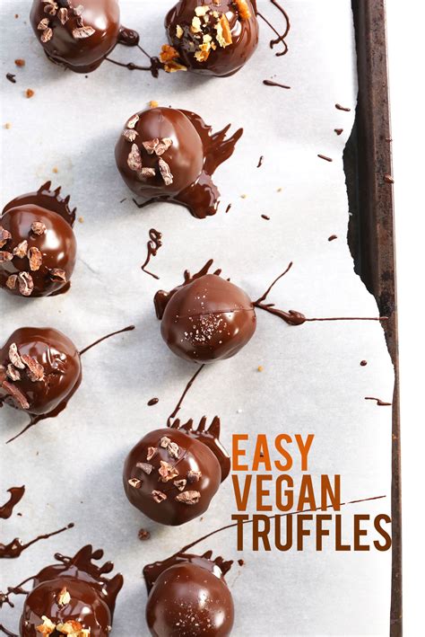 Vegan Chocolate Truffles Minimalist Baker Recipes