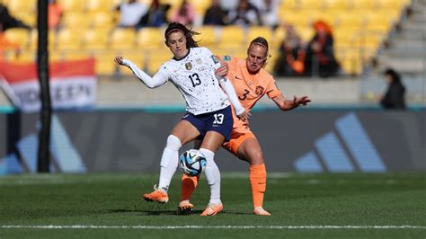 uswnt earns 1 1 draw against netherlands in 2023 fifa women s world cup san diego wave fútbol club