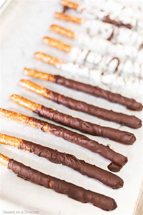 Chocolate Covered Pretzel Rodsvideo Only 3 Ingredients