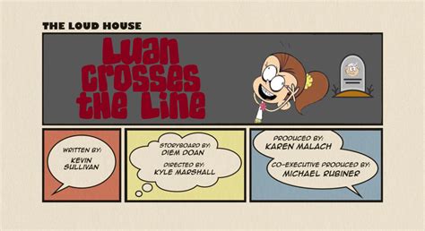 The Loud House Luan Crosses The Line Geosheas Lost Episodes Wiki
