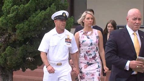 Video Navy Seals Wife And Brother Discuss Murder Charges Abc News