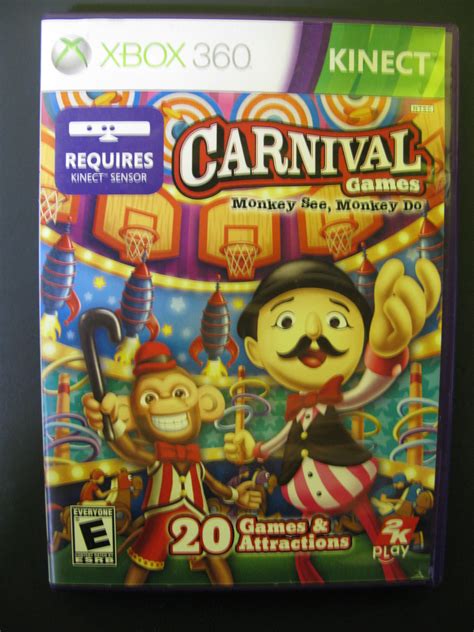 Xbox 360 Kinect Carnival Games Monkey See Monkey Do — The Pop Culture