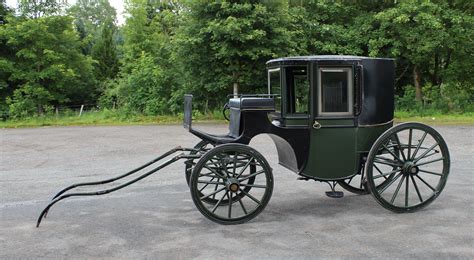 19th Century Brougham Carriage By Eugene Picard Of Paris With Low