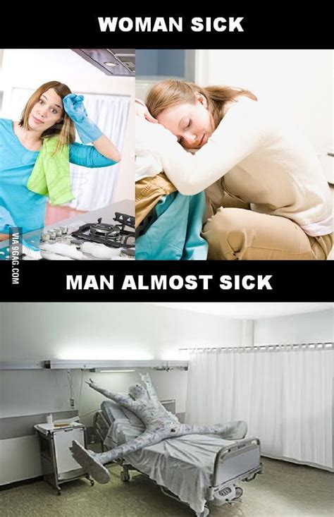 woman sick man sick 9gag