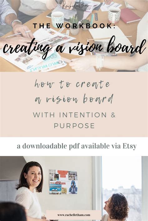 The Workbook Creating A Vision Board How To Create A Vision Board With Intention And Purpose
