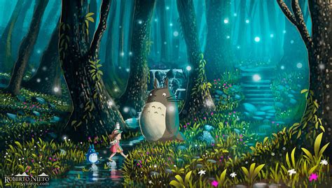 Awesome Collection Of My Neighbor Totoro Fan Art And Artwork Fanart Friday
