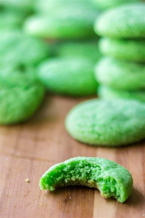 Green Soft Sugar Cookies A Wicked Whisk