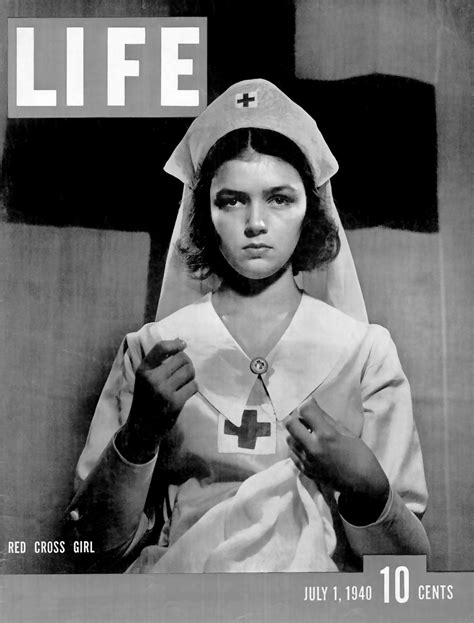 1940 Red Cross Red Cross Life Magazine American Red Cross