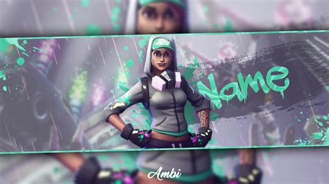 Official twitter account for #fortnite; Free Twitter Header (Fortnite) │ By Ambi - YouTube
