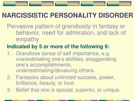 PPT PERSONALITY DISORDERS PowerPoint Presentation ID 455696