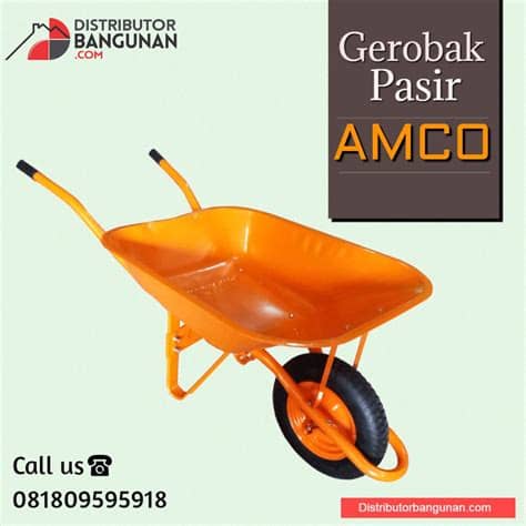 Info tukang bangunan interior dan eksterior lampung. Kereta Gerobak Pasir Cor Sorong Tukang Bangunan Praktis ...