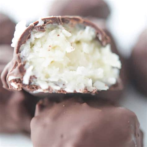 Dark Chocolate Coconut Truffles Carries Experimental Kitchen