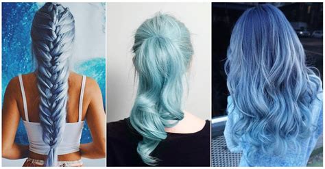 Platinum blonde hair doesn't only require a complicated dyeing process, but it also takes lots of pampering to keep platinum hair looking and feeling its best. 50 Fun Blue Hair Ideas to Become More Adventurous in 2020