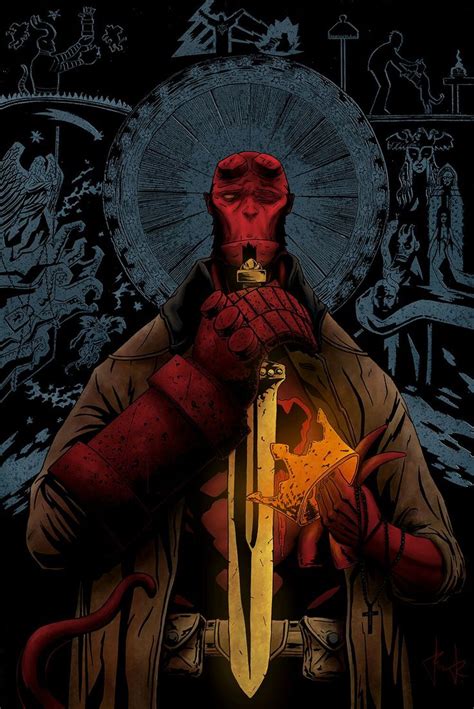 Hellboy Arte Legal Desenhos Animados Herois