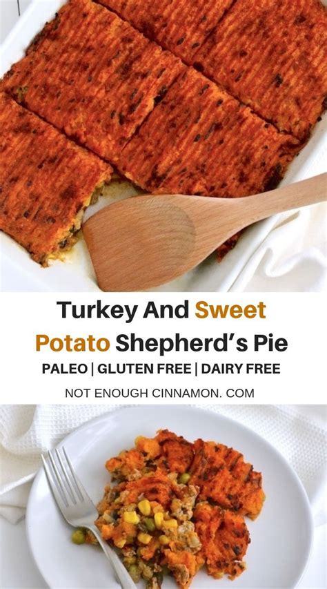 Sweet Potato Shepherd S Pie With Ground Turkey Paleo Gluten Free