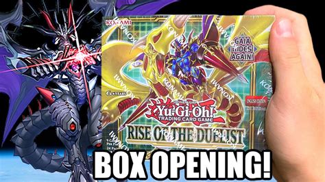 Epic Rise Of The Duelist Yugioh Box Break Opening🐉 Youtube