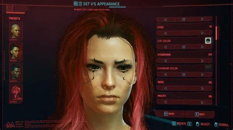 ‘cyberpunk 2077’ Players Are Trying To Make The ‘perfect’ V Sharing Character Creation Presets