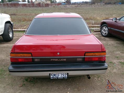 We have full information about five modifications of honda prelude. RARE 1983 Honda Prelude - Dual Carbs - New Red Paint ...
